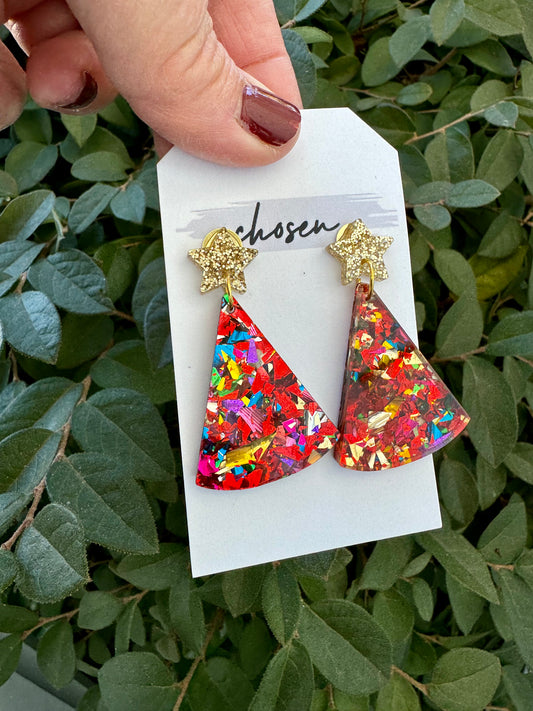 The Roxanne Christmas Tree Earrings