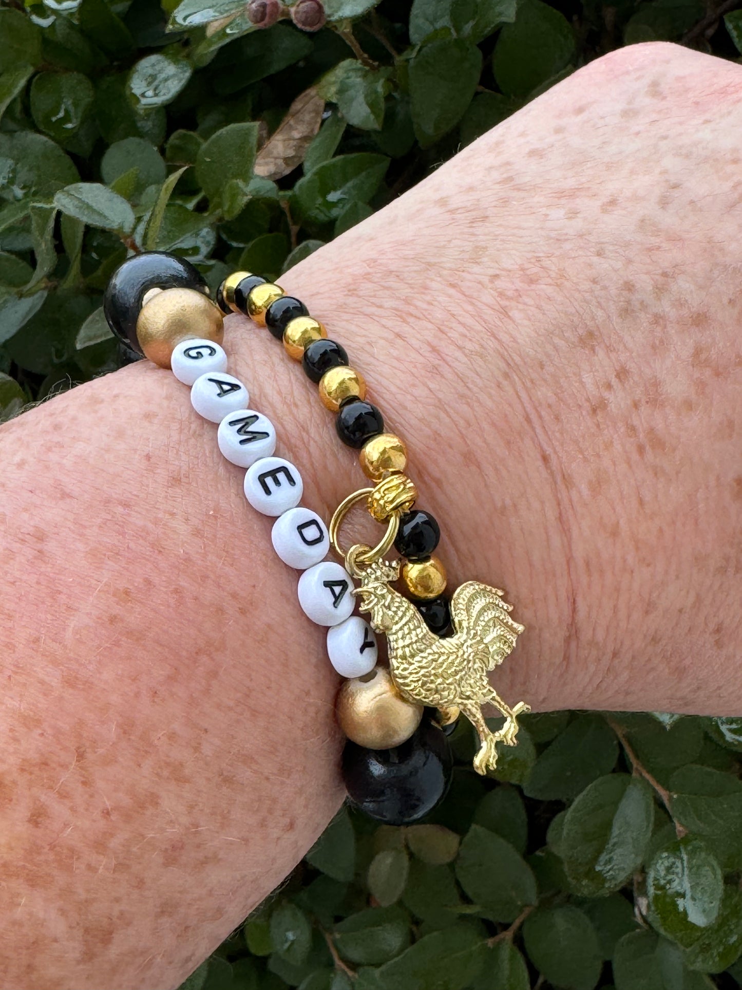 Golden Gamecock Bracelet Stack