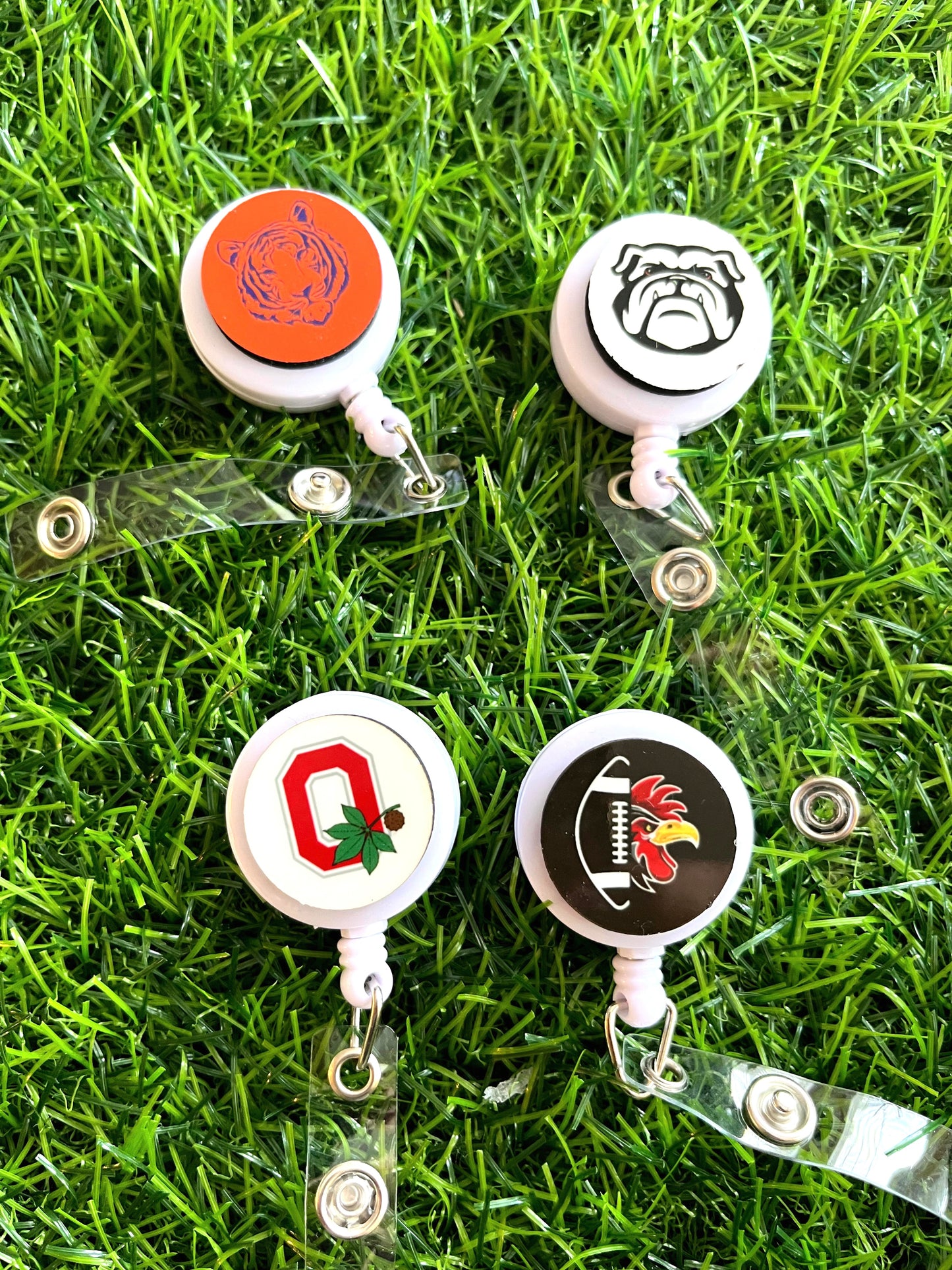 Game Day Clip on Retractable Lanyards